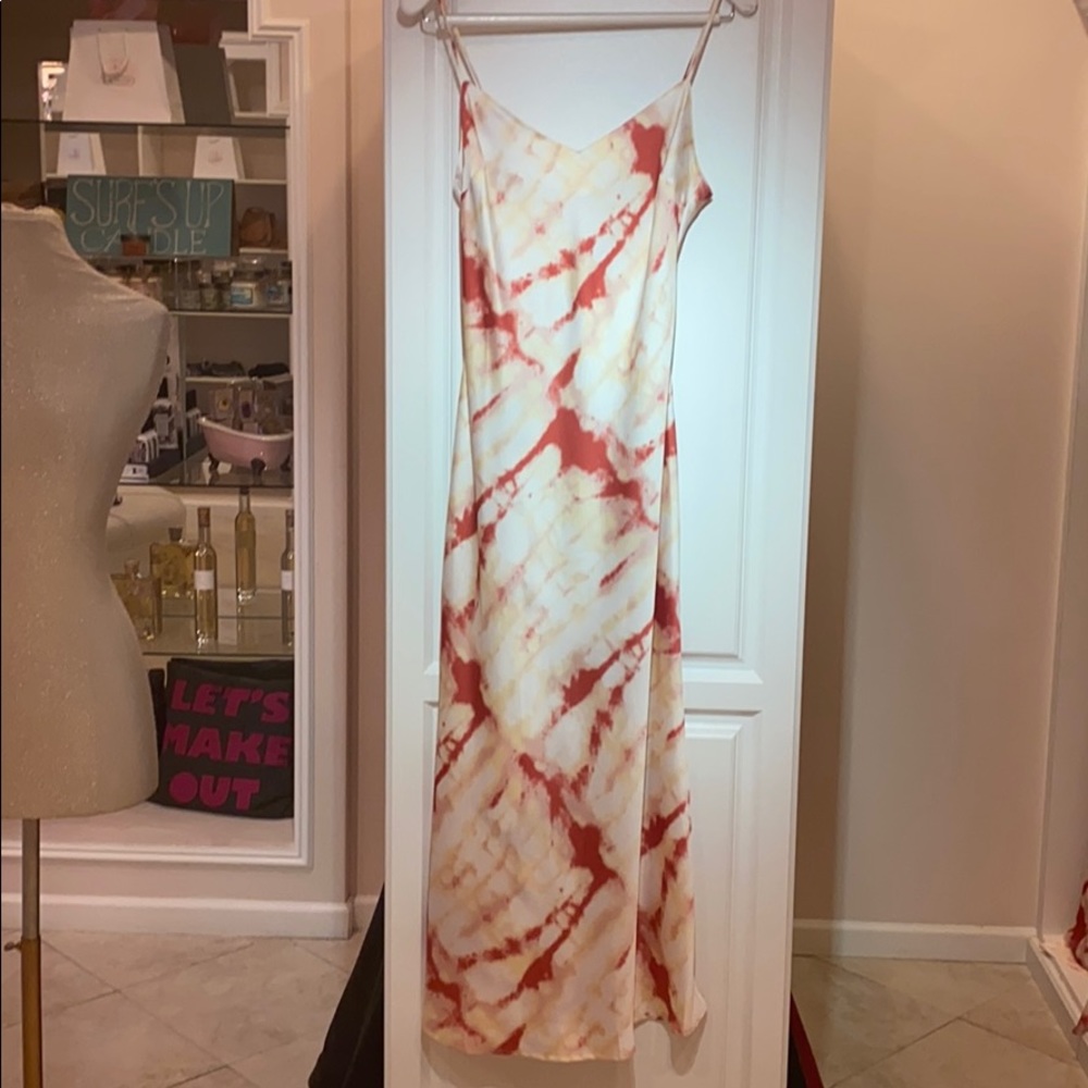Tie dye maxi